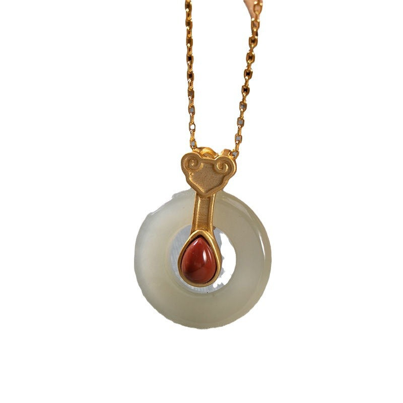 Delicate Artisan Silver Pendant