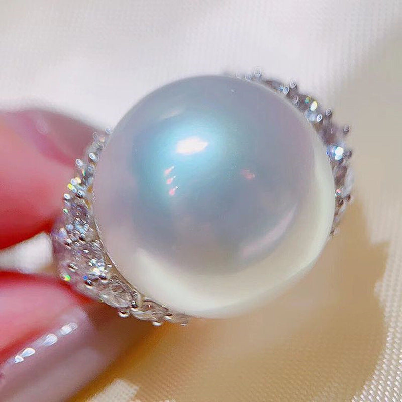 Romantic Pearl Ring for Special Moments
