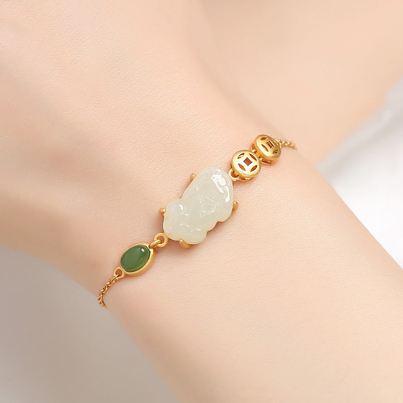 Delicate Artisan Silver Bracelet