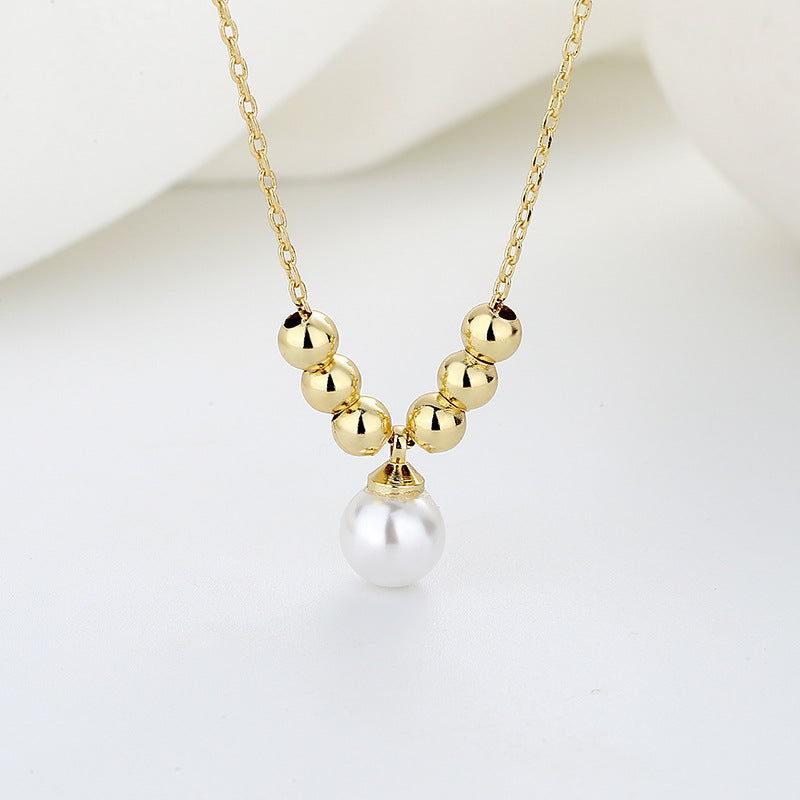 Vintage Handmade Pearl Necklace