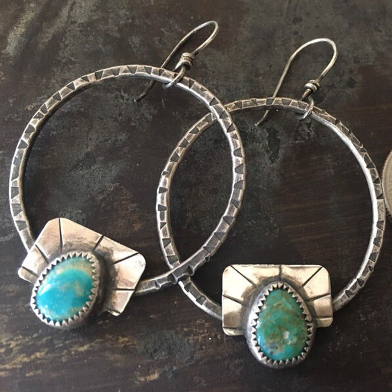 Delicate Artisan Silver Earring