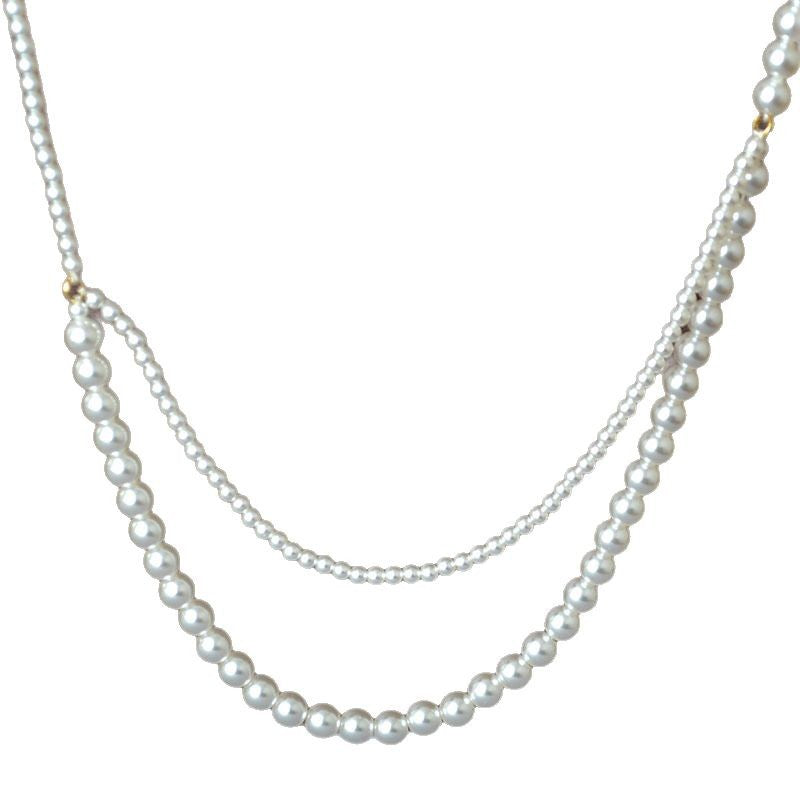 Delicate Artisan Pearl Necklace