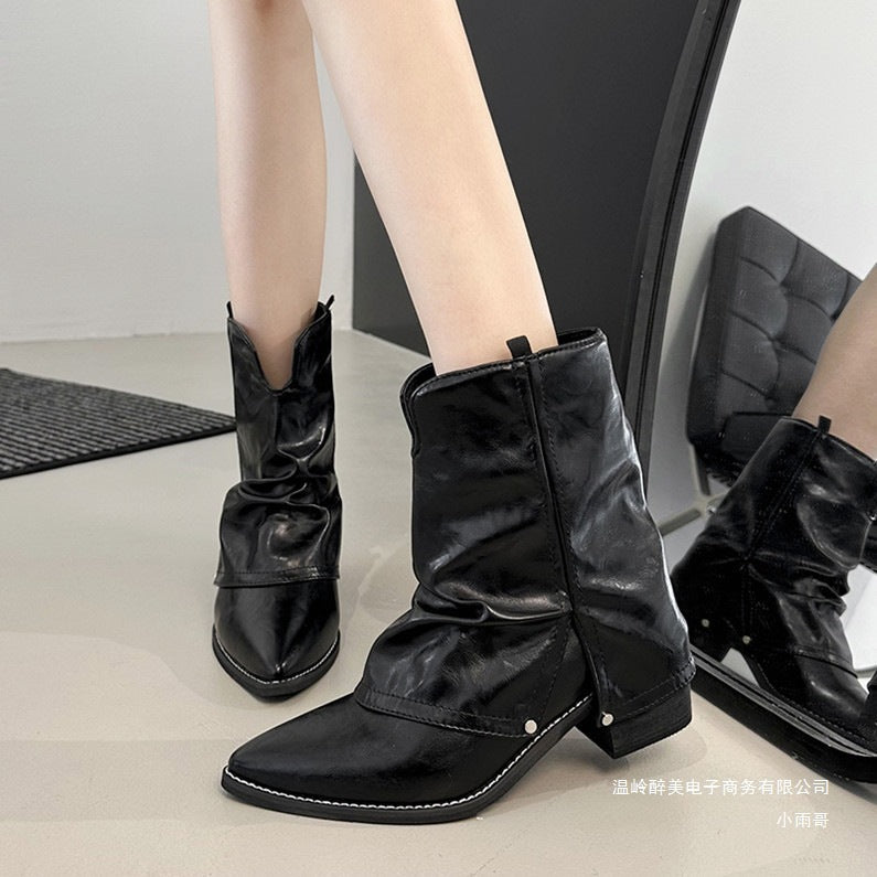 Classic Orthopedic Boots with Timeless Style