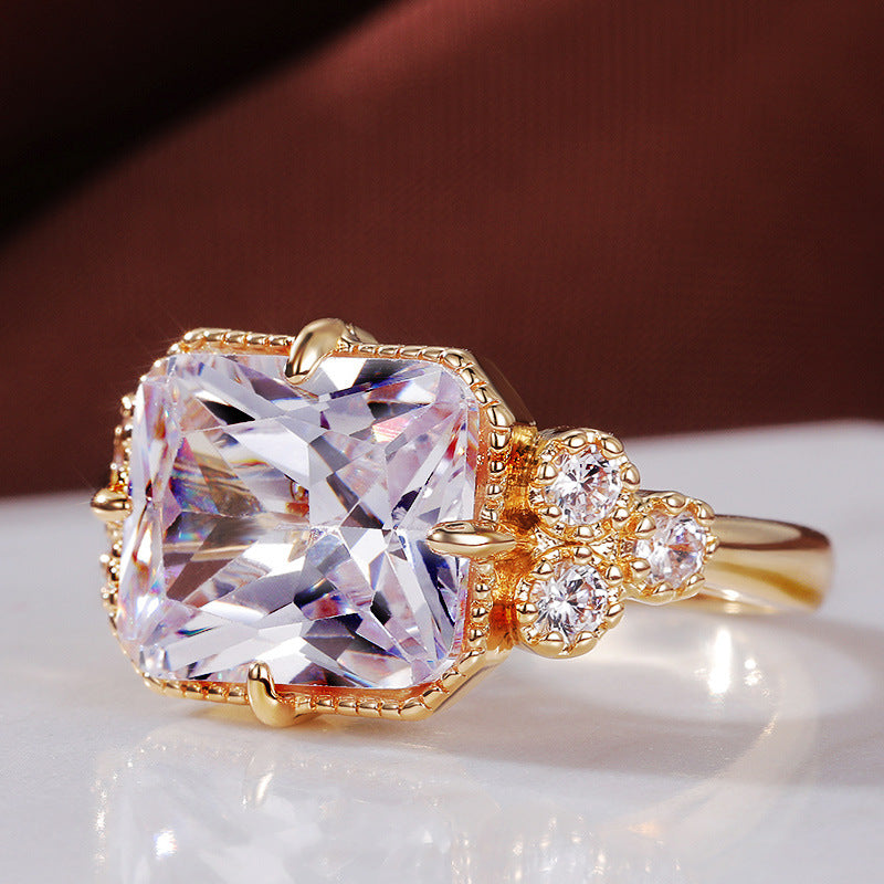 Romantic Gold Ring for Special Moments
