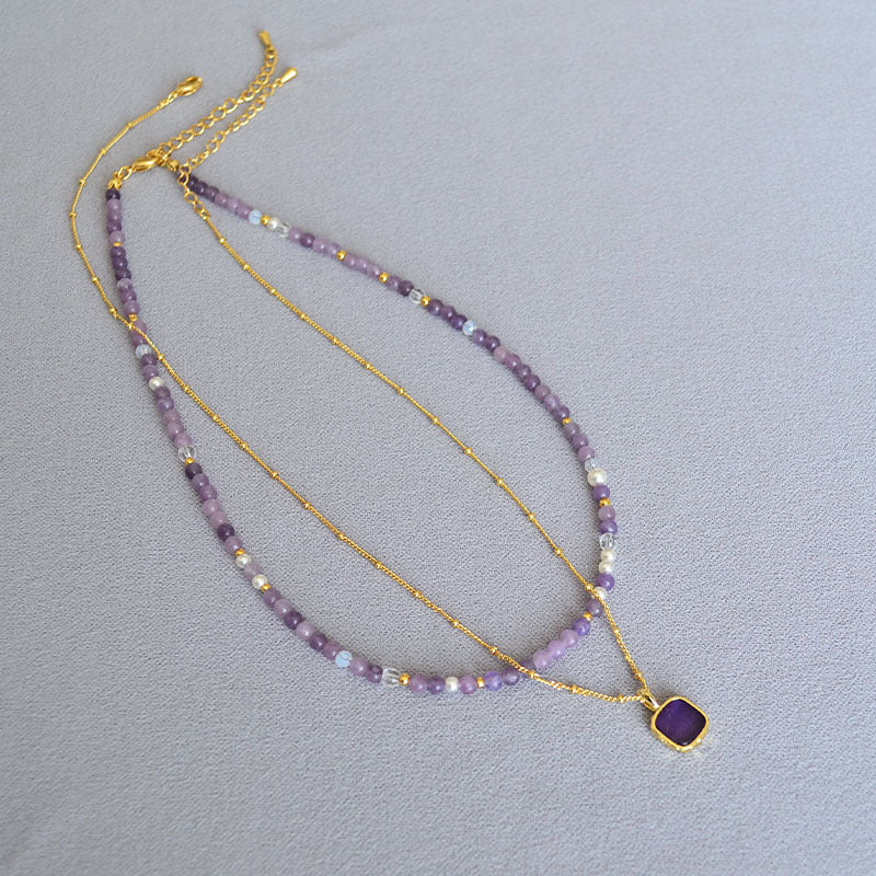 Delicate Artisan Pearl Necklace