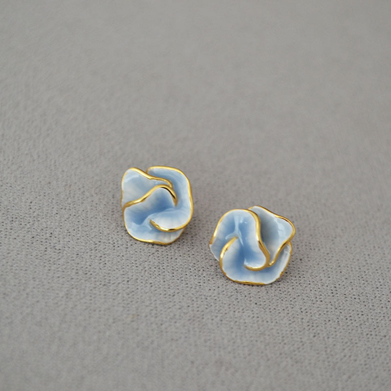 Delicate Artisan Silver Earring