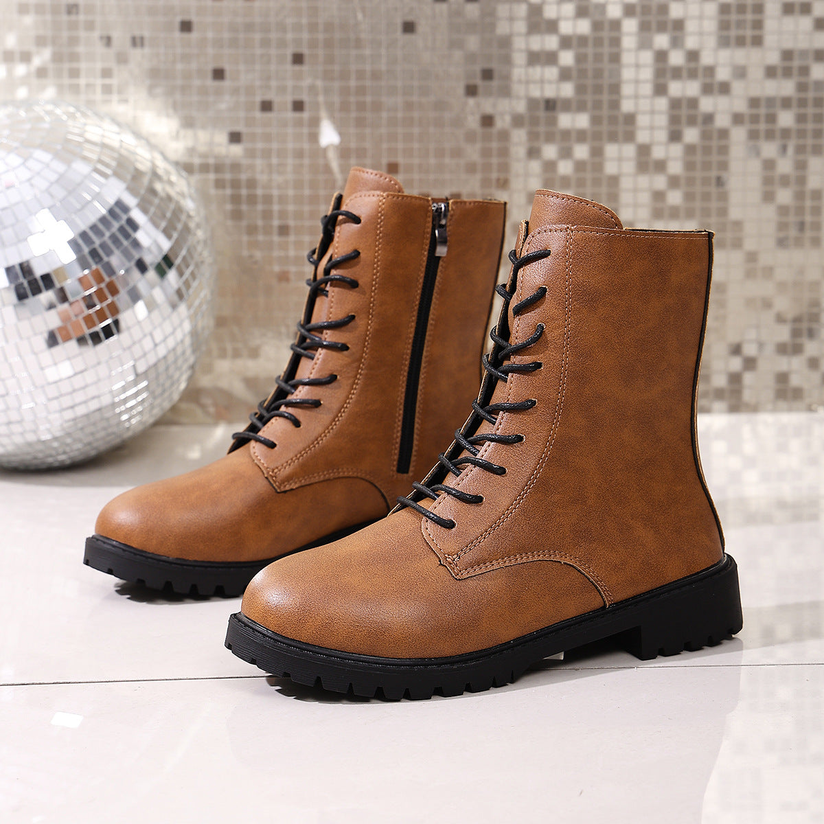 Classic Orthopedic Boots with Timeless Style