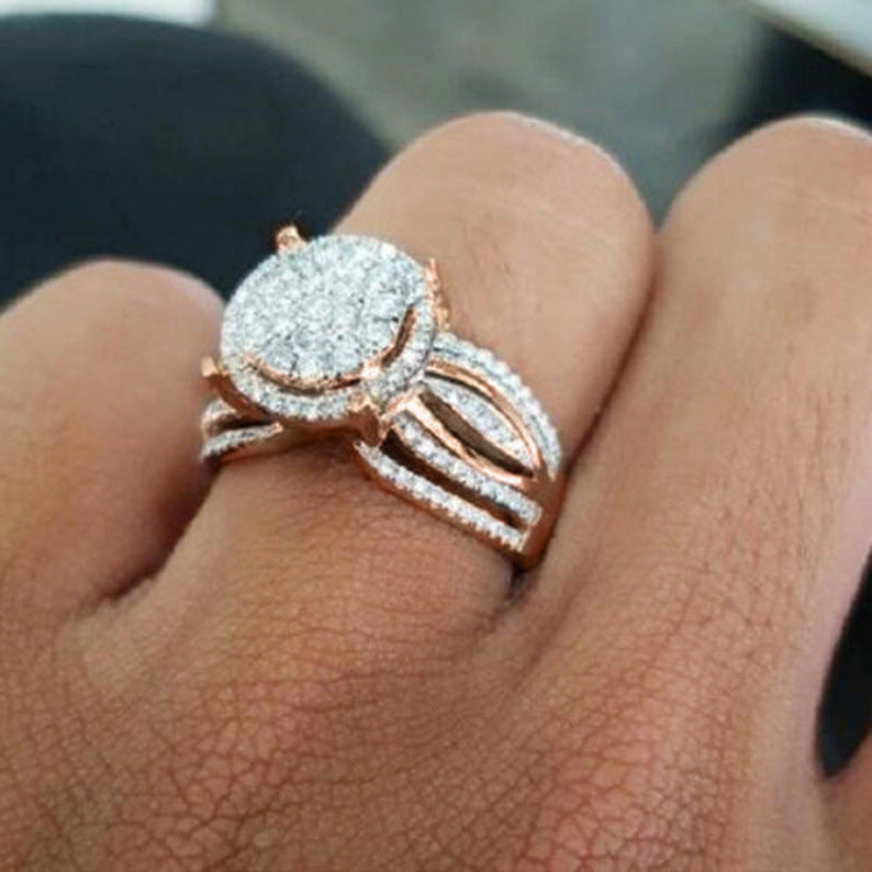 Delicate Artisan Gold Ring