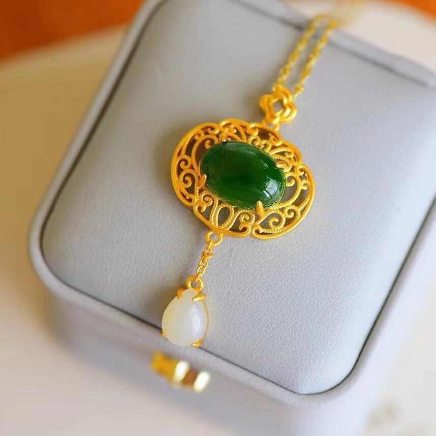 Delicate Artisan Gold Necklace
