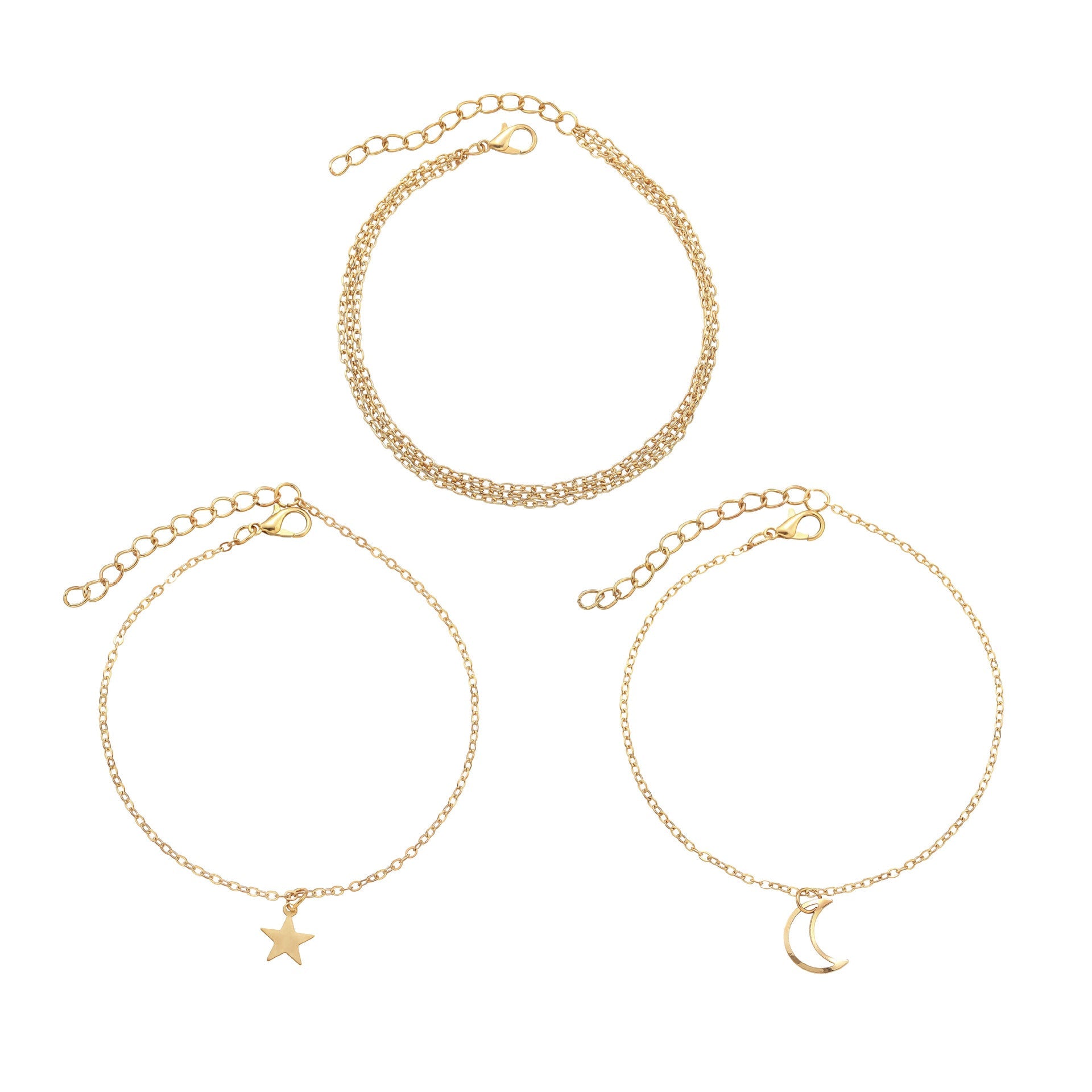 Beautiful Gold Set with Unique Style