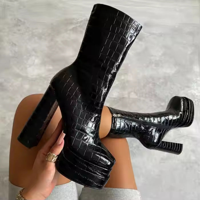Classic Orthopedic Boots with Timeless Style