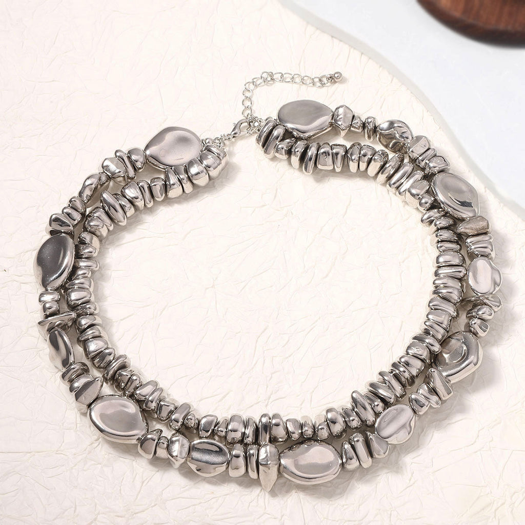 Vintage Handmade Silver Necklace