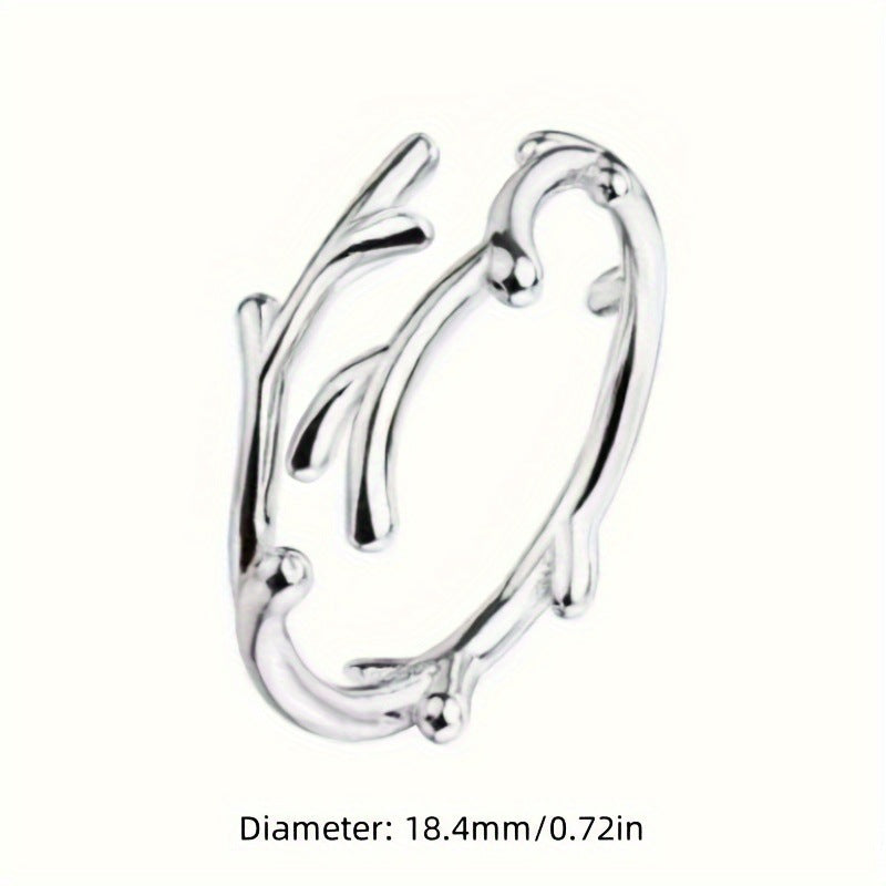 Beautiful Silver Ring with Unique Style