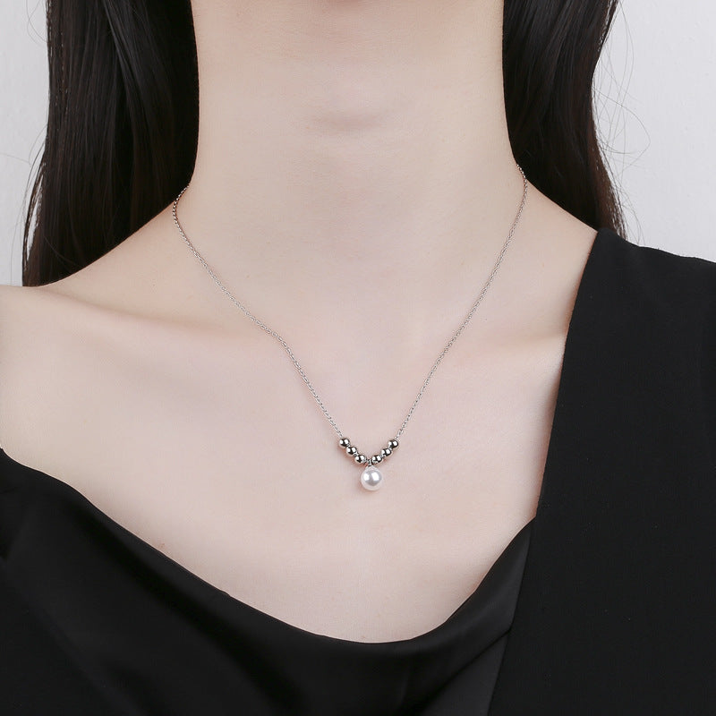Vintage Handmade Pearl Necklace