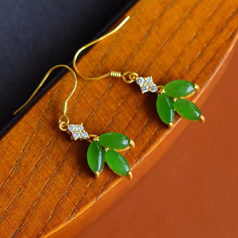 Delicate Artisan Gold Earring