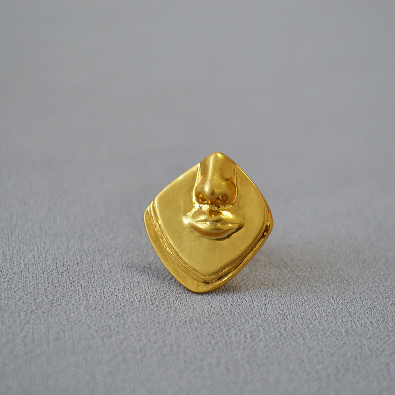 Vintage Handmade Gold Piece