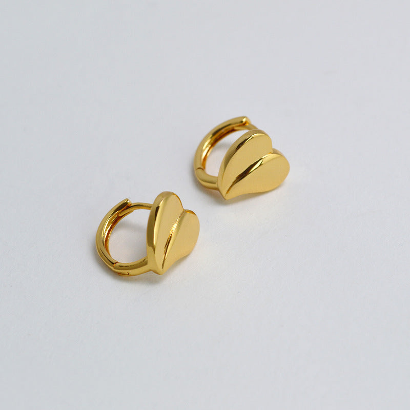 Delicate Artisan Gold Earring