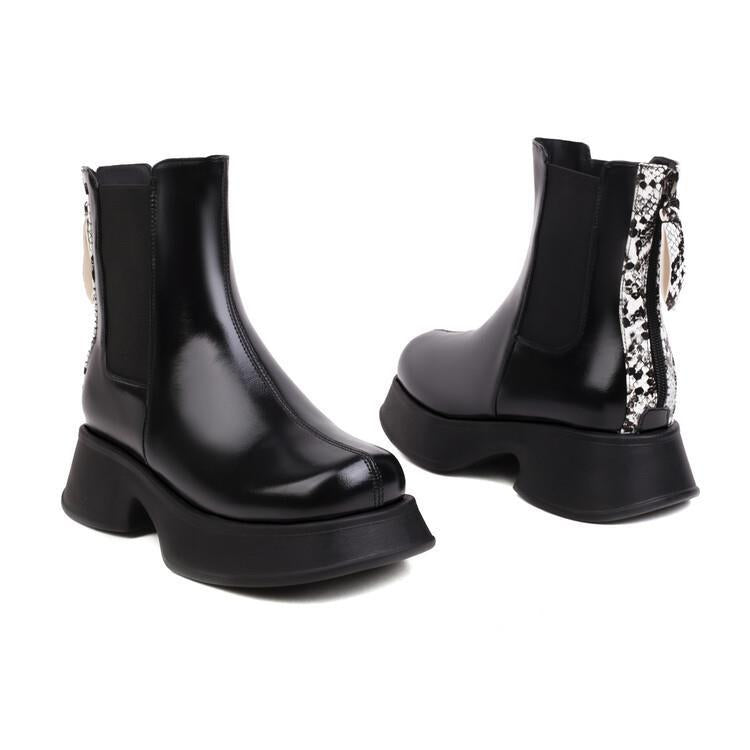Classic Orthopedic Boots with Timeless Style