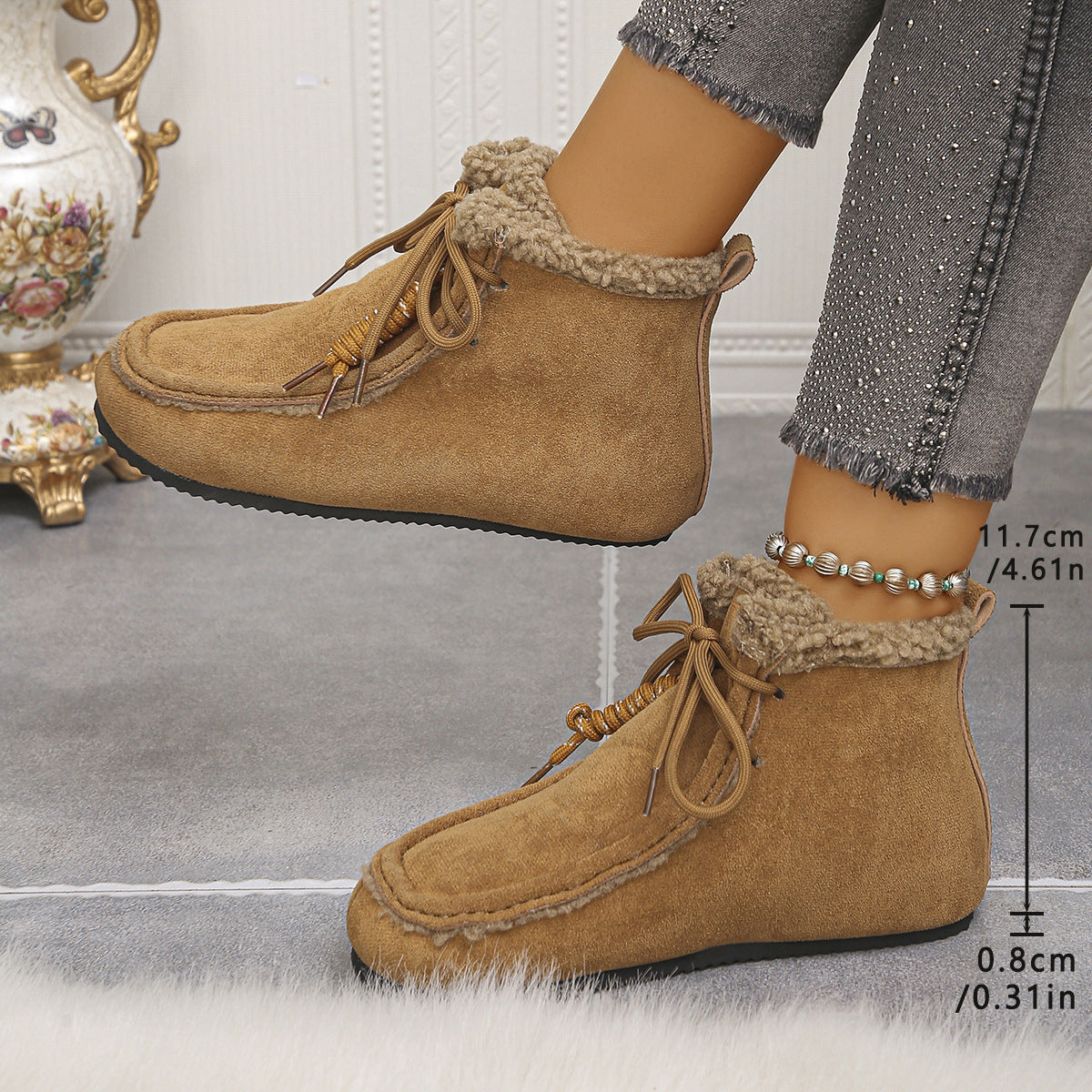 Vintage Inspired Orthopedic Boots
