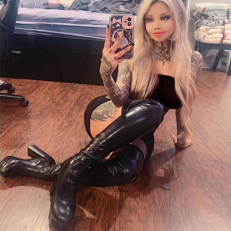 Chic Orthopedic Boots with Unique Design