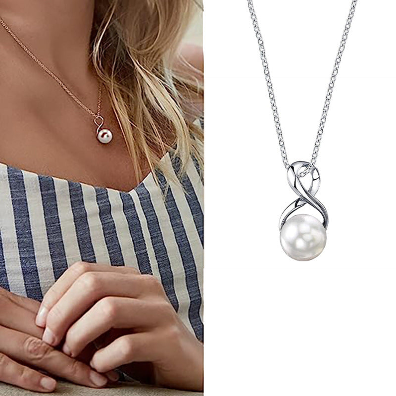 Delicate Artisan Pearl Necklace