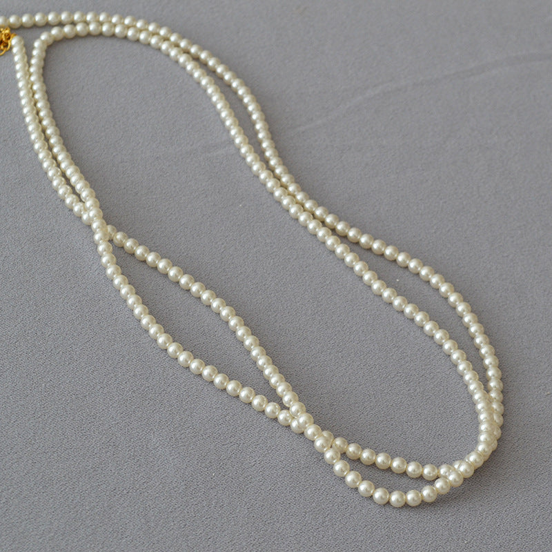 Delicate Artisan Pearl Necklace