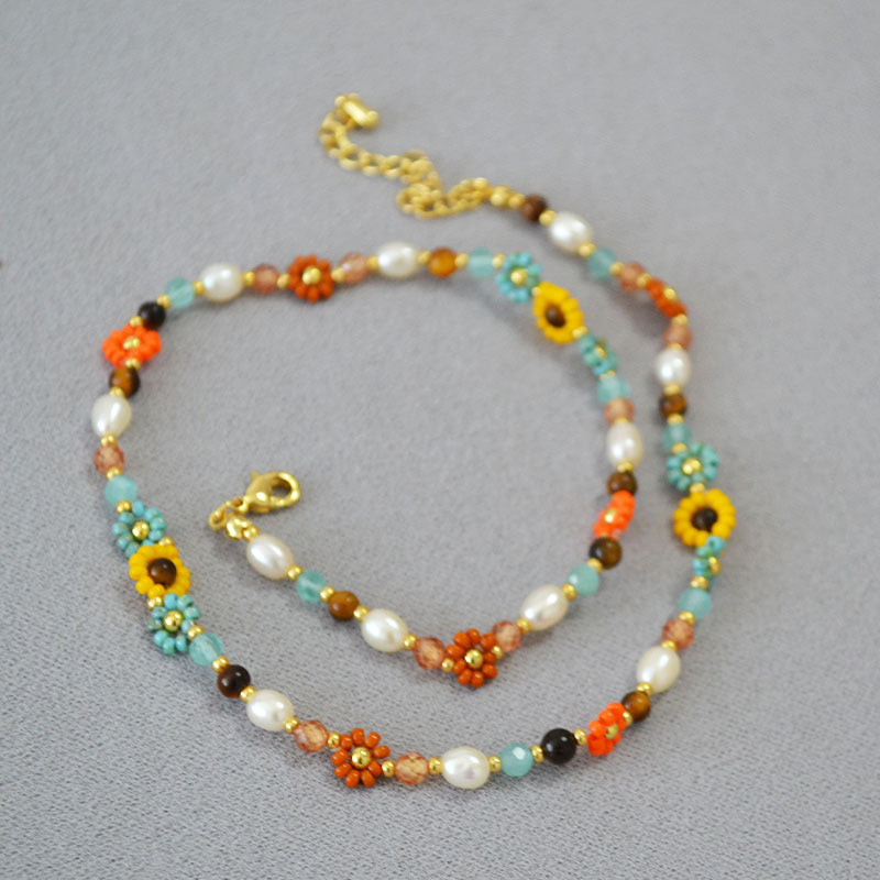 Vintage Handmade Pearl Necklace