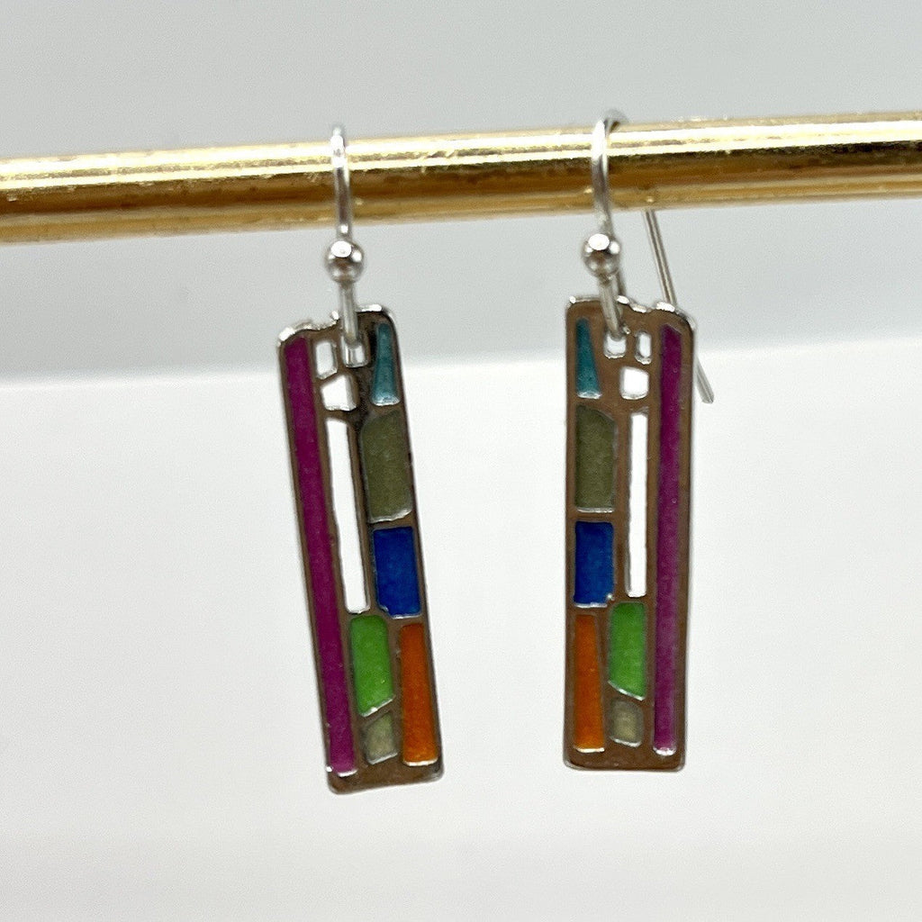 Vintage Handmade Silver Earring