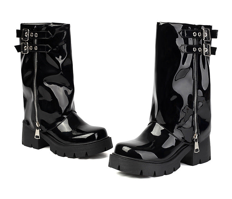 Classic Orthopedic Boots with Timeless Style
