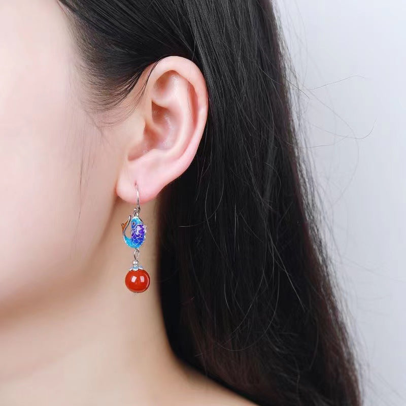 Beautiful Silver Earring with Unique Style