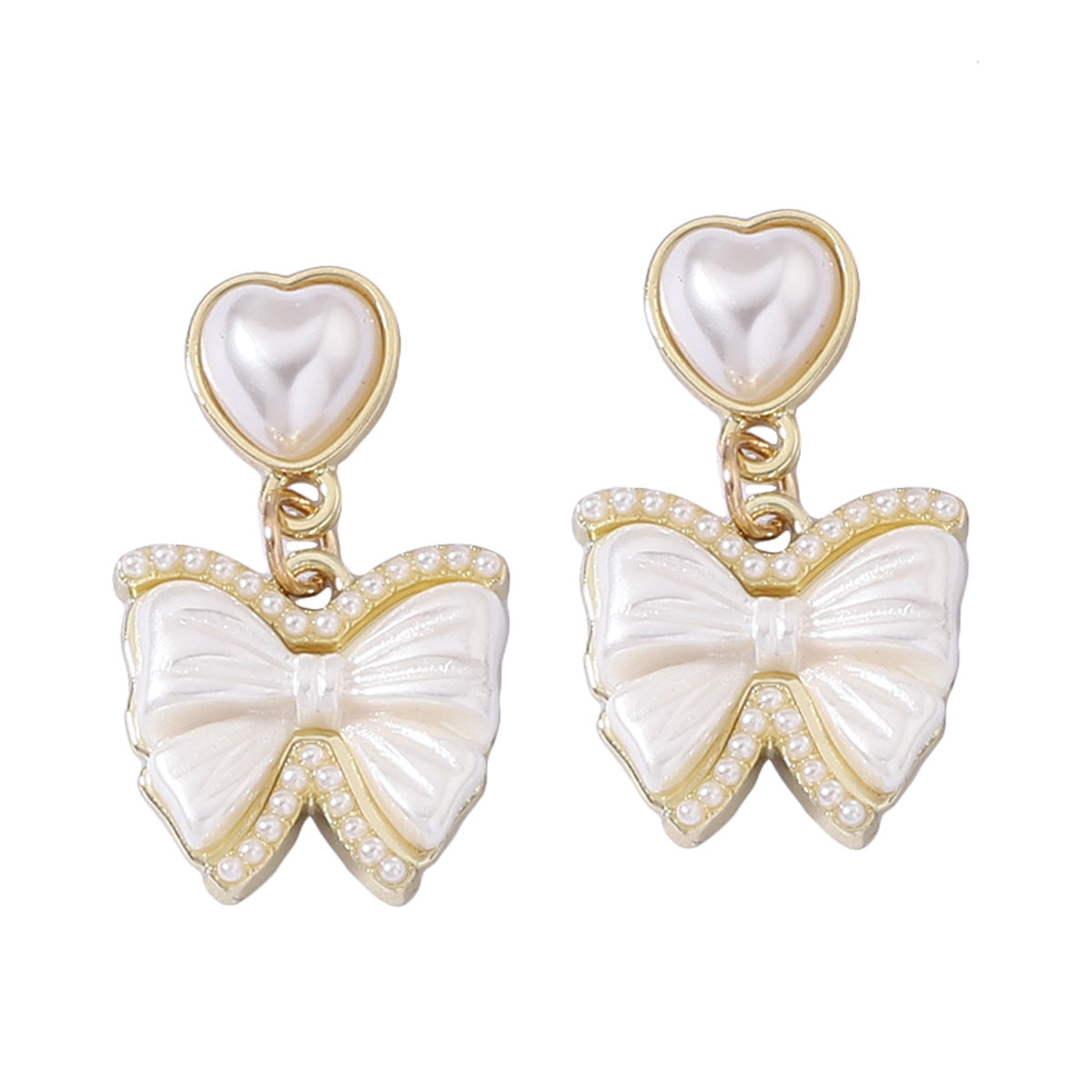 Delicate Artisan Gold Earring