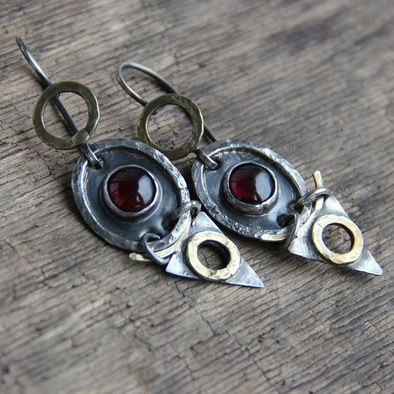 Delicate Artisan Silver Earring
