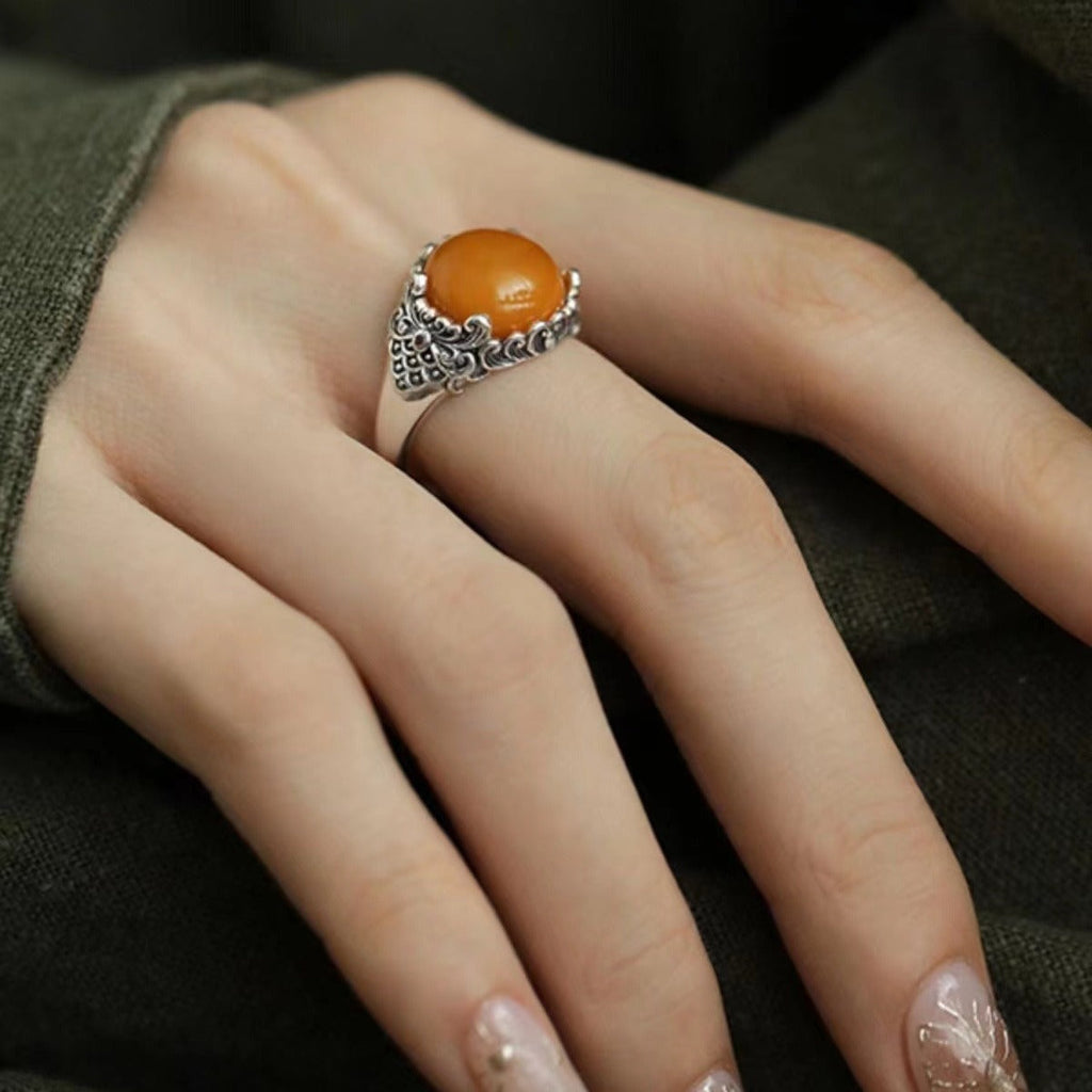 Beautiful Silver Ring with Unique Style