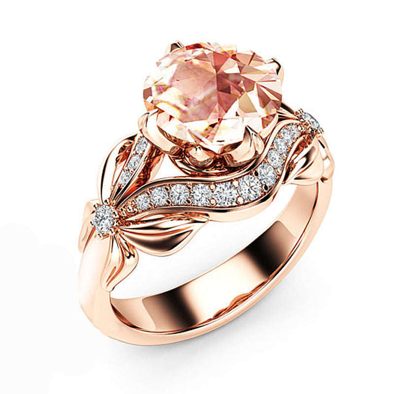 Delicate Artisan Gold Ring
