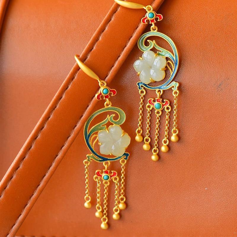 Delicate Artisan Silver Earring