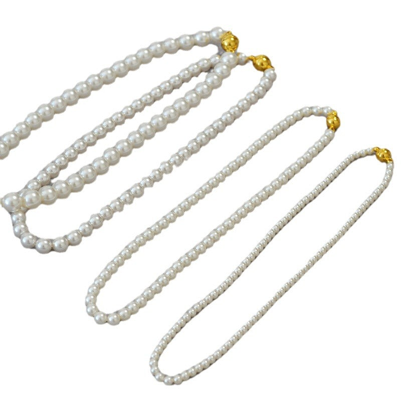 Delicate Artisan Pearl Necklace