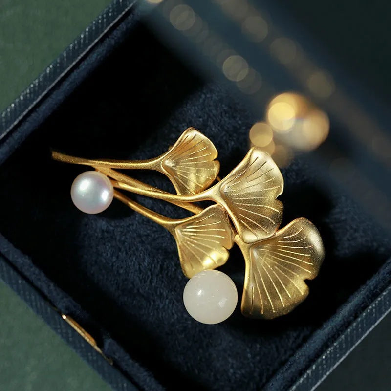 Delicate Artisan Pearl Pendant