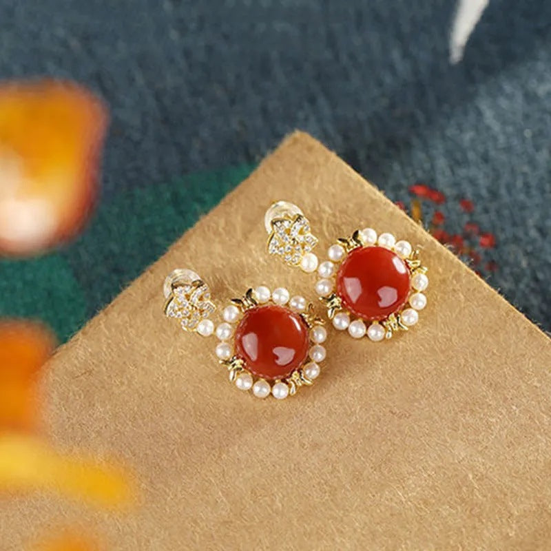 Delicate Artisan Silver Earring