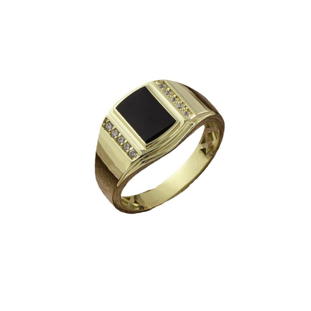 Delicate Artisan Gold Ring