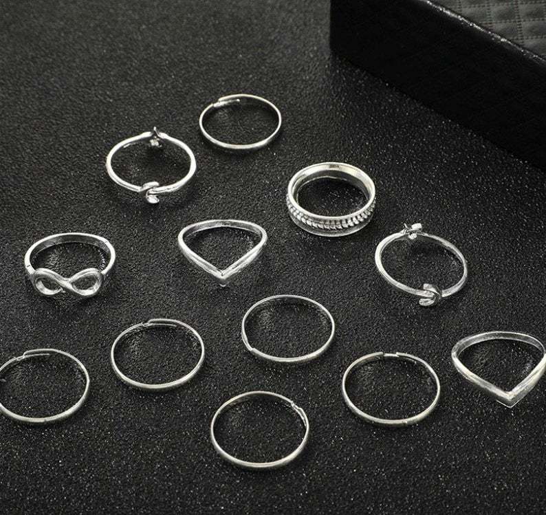 Romantic Silver Set for Special Moments