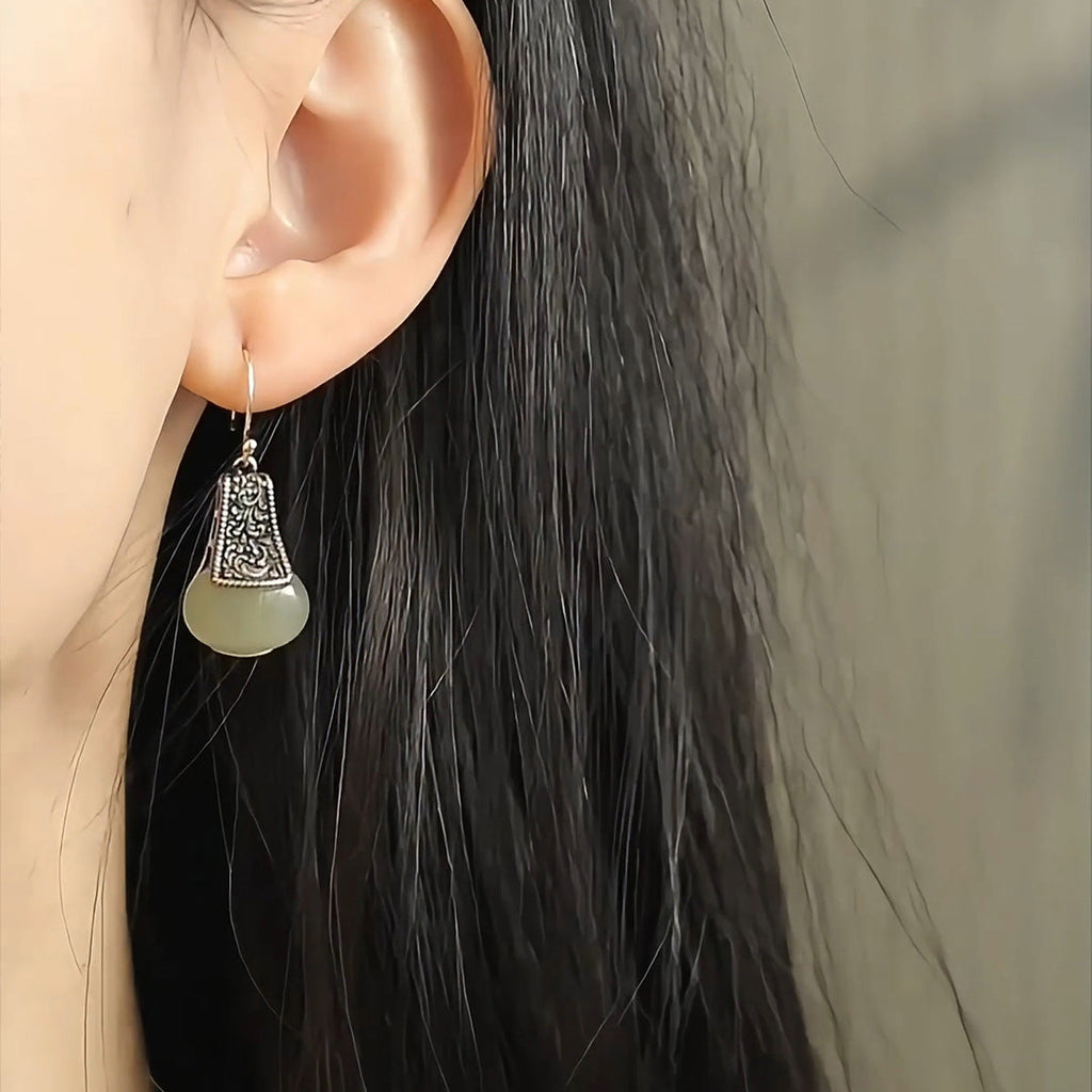 Delicate Artisan Silver Earring