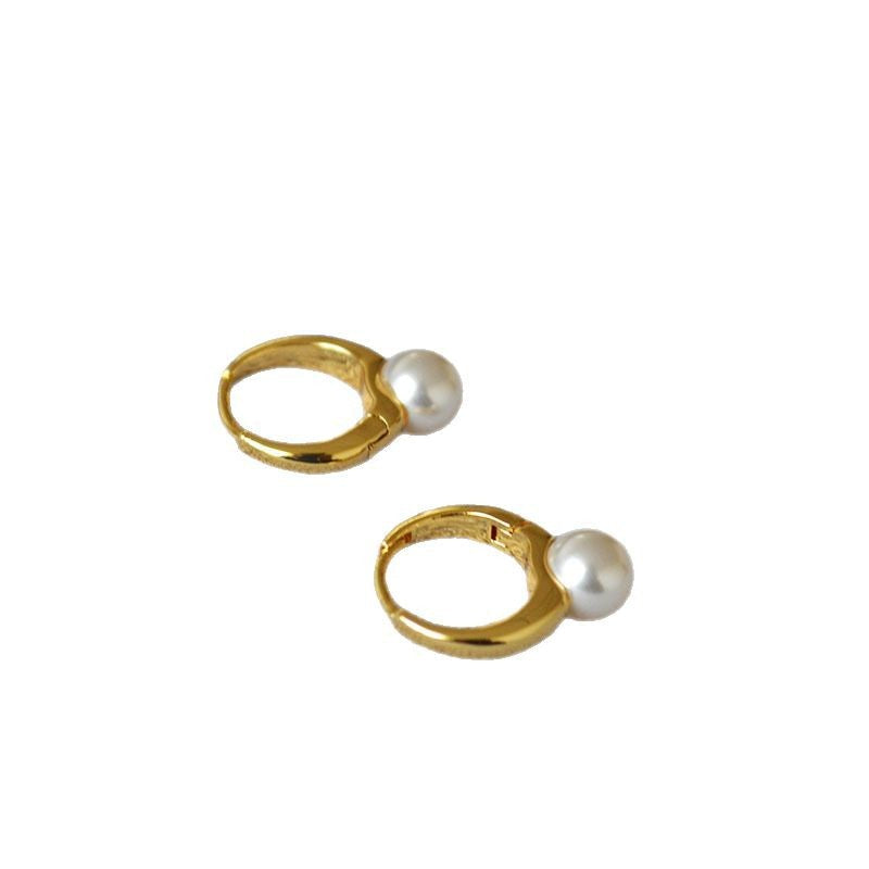 Delicate Artisan Gold Earring