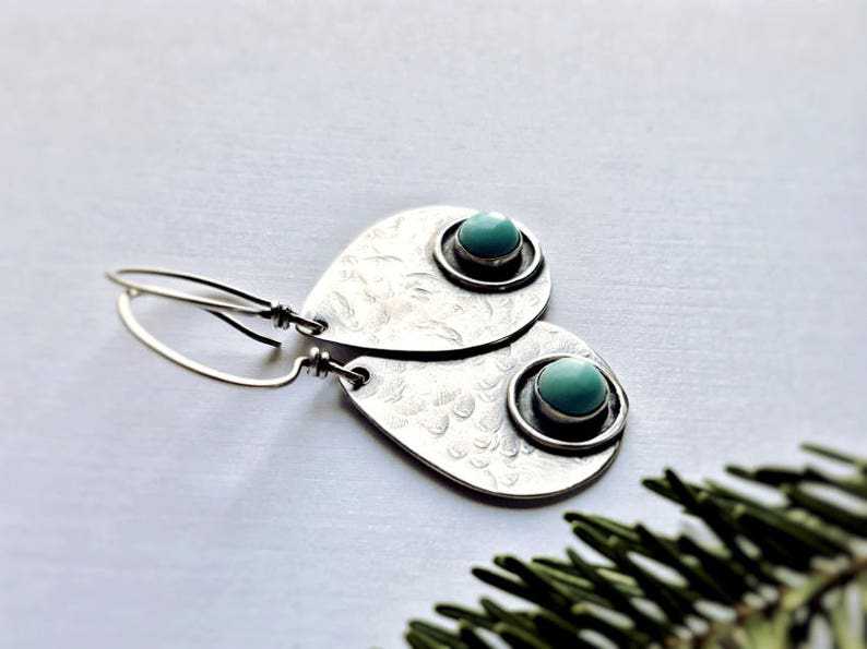 Delicate Artisan Silver Earring