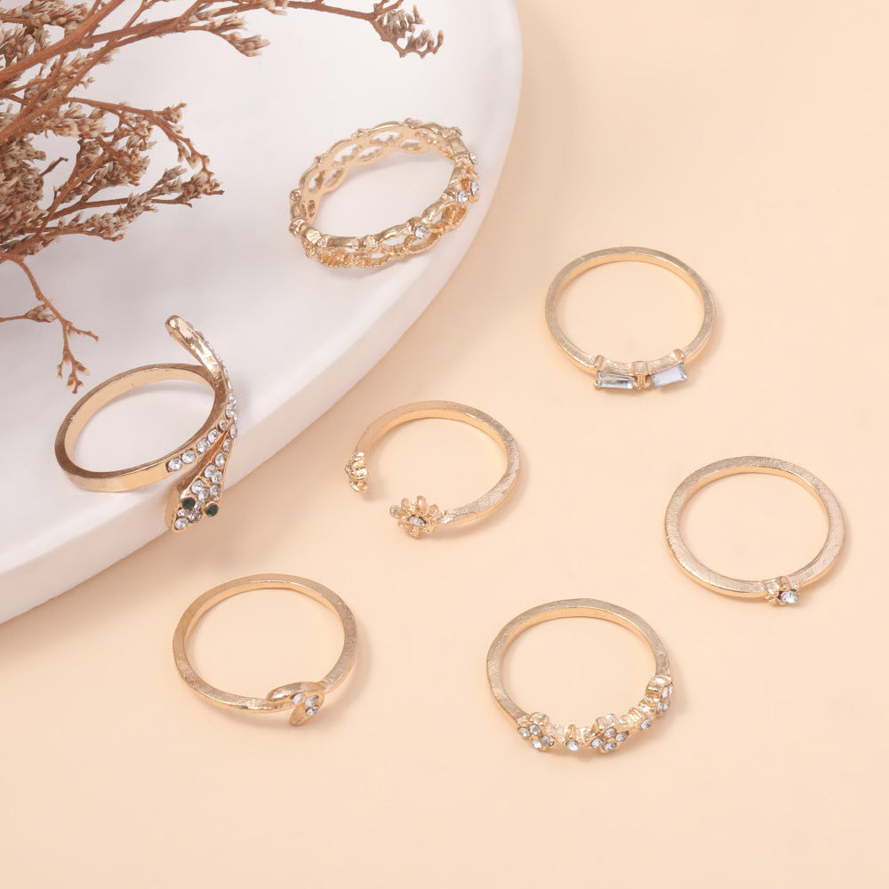 Delicate Artisan Gold Ring