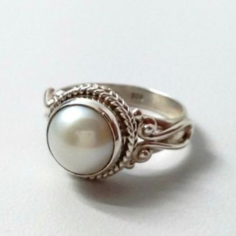 Romantic Silver Ring for Special Moments