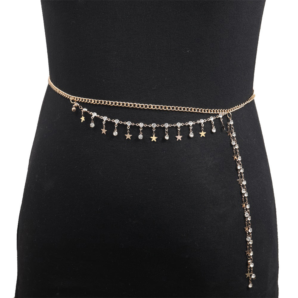 Vintage Handmade Gold Chain