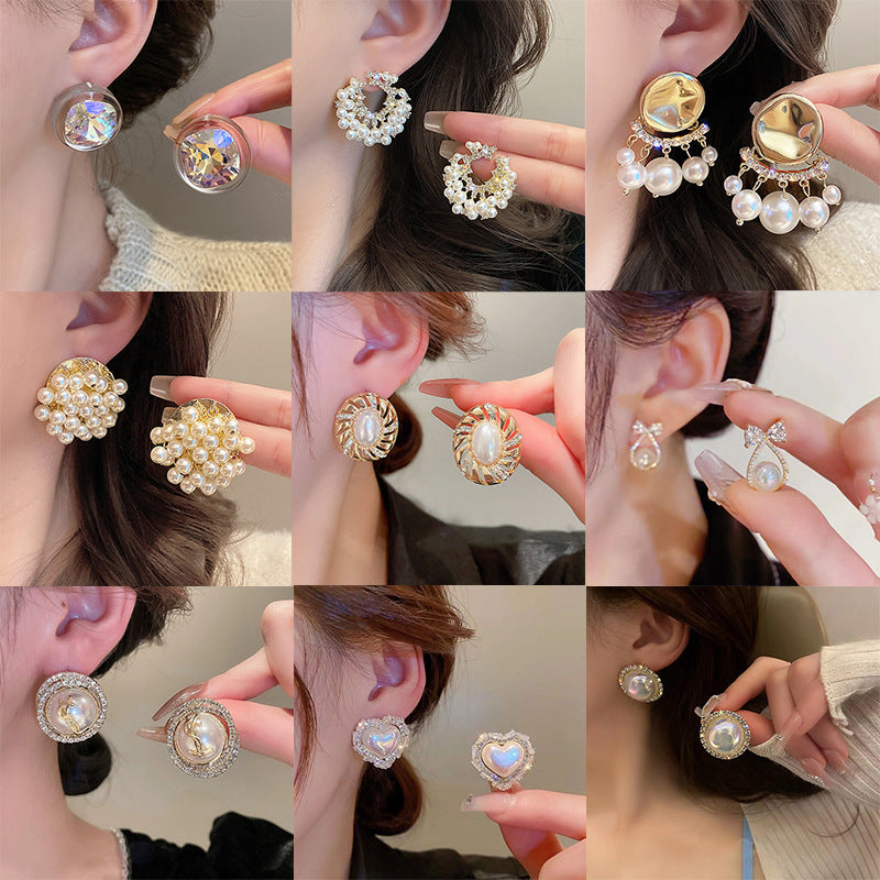 Delicate Artisan Pearl Earring