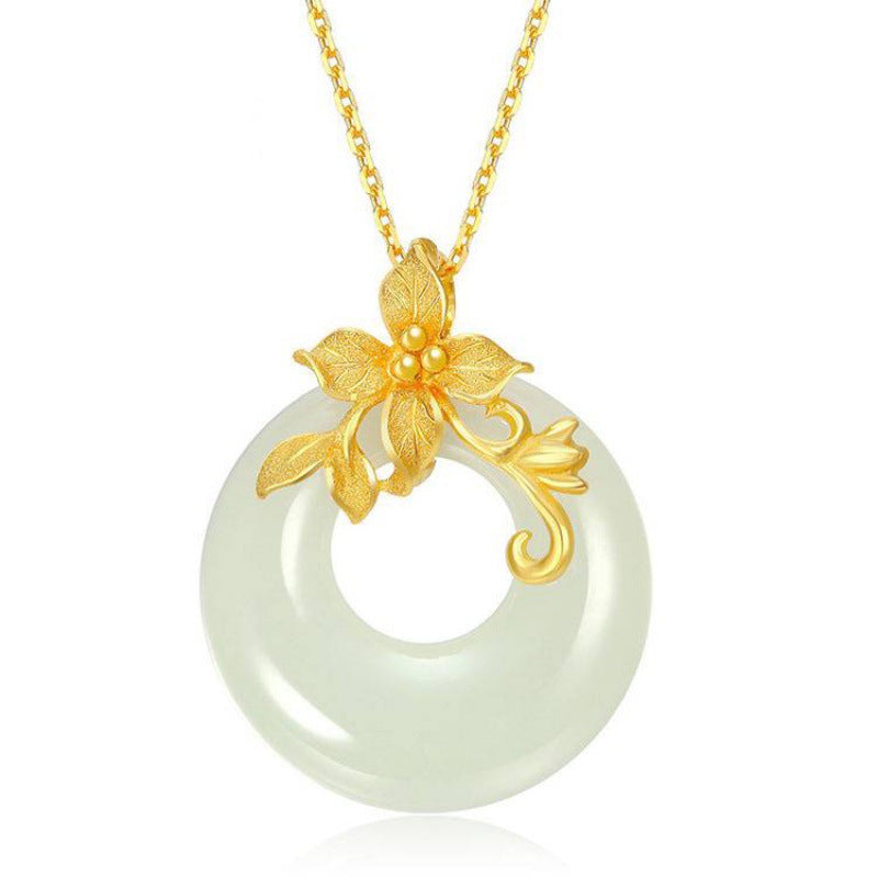 Romantic Gold Necklace for Special Moments