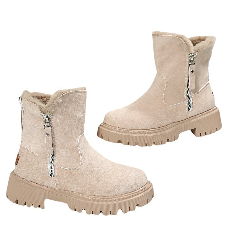 Chic Orthopedic Boots with Unique Design
