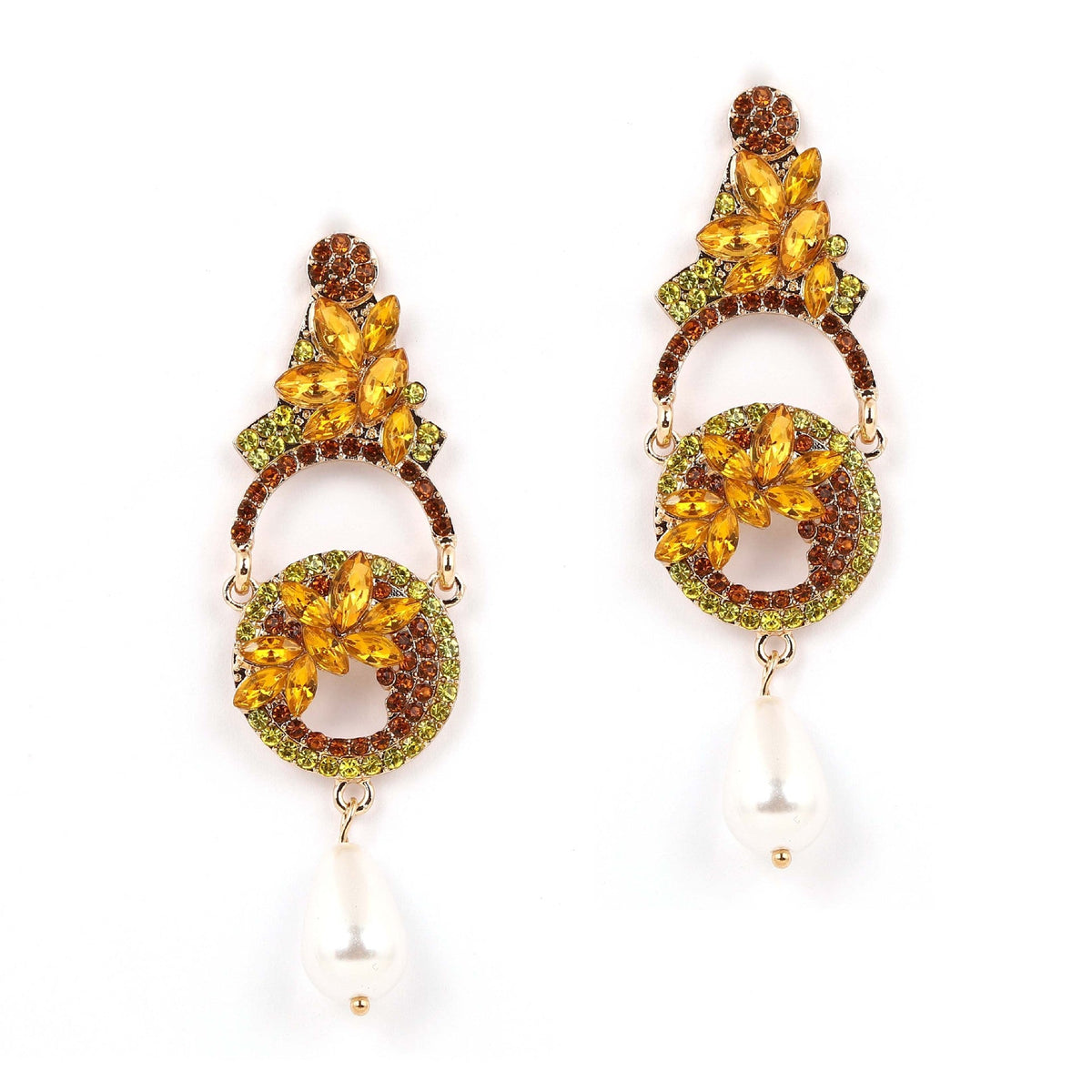 Delicate Artisan Pearl Earring